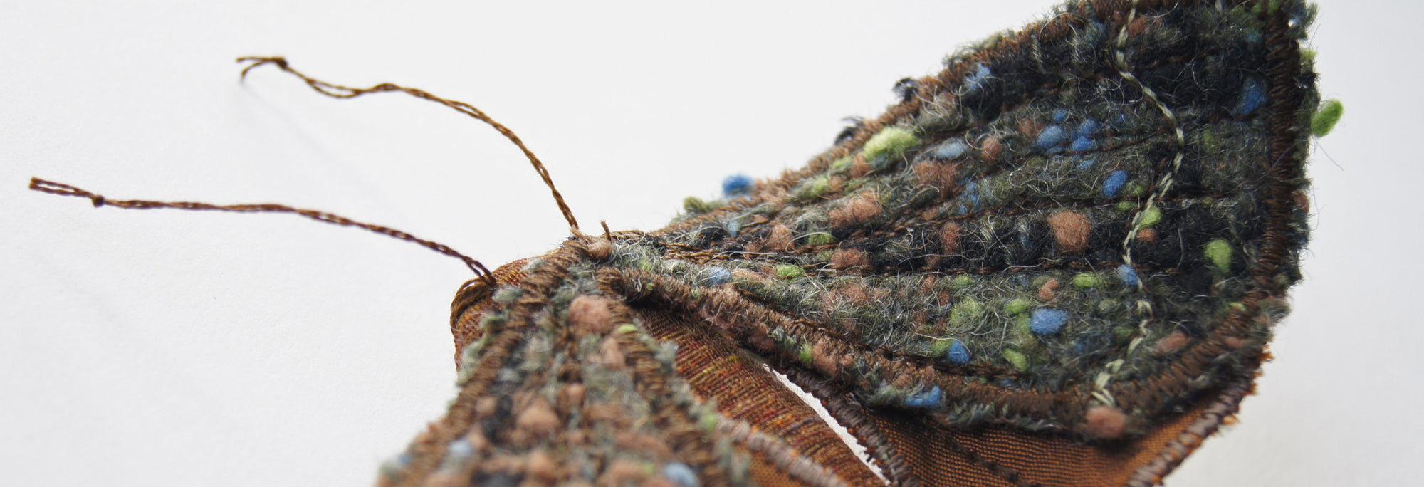 Vintage Wool Copper Underwing Moth
