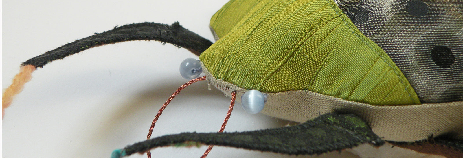 Fabric Insects for Stuffed Magazine