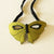 Green Textile Butterfly Mask Upholstery Fabric Fiber Art Insect