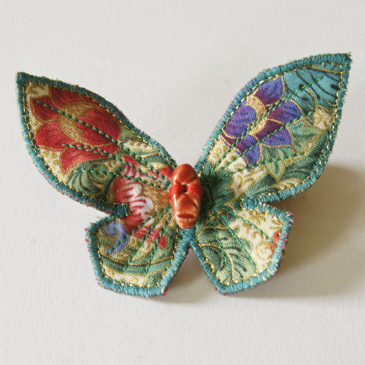 Butterfly Hair Clips Japanese Cotton