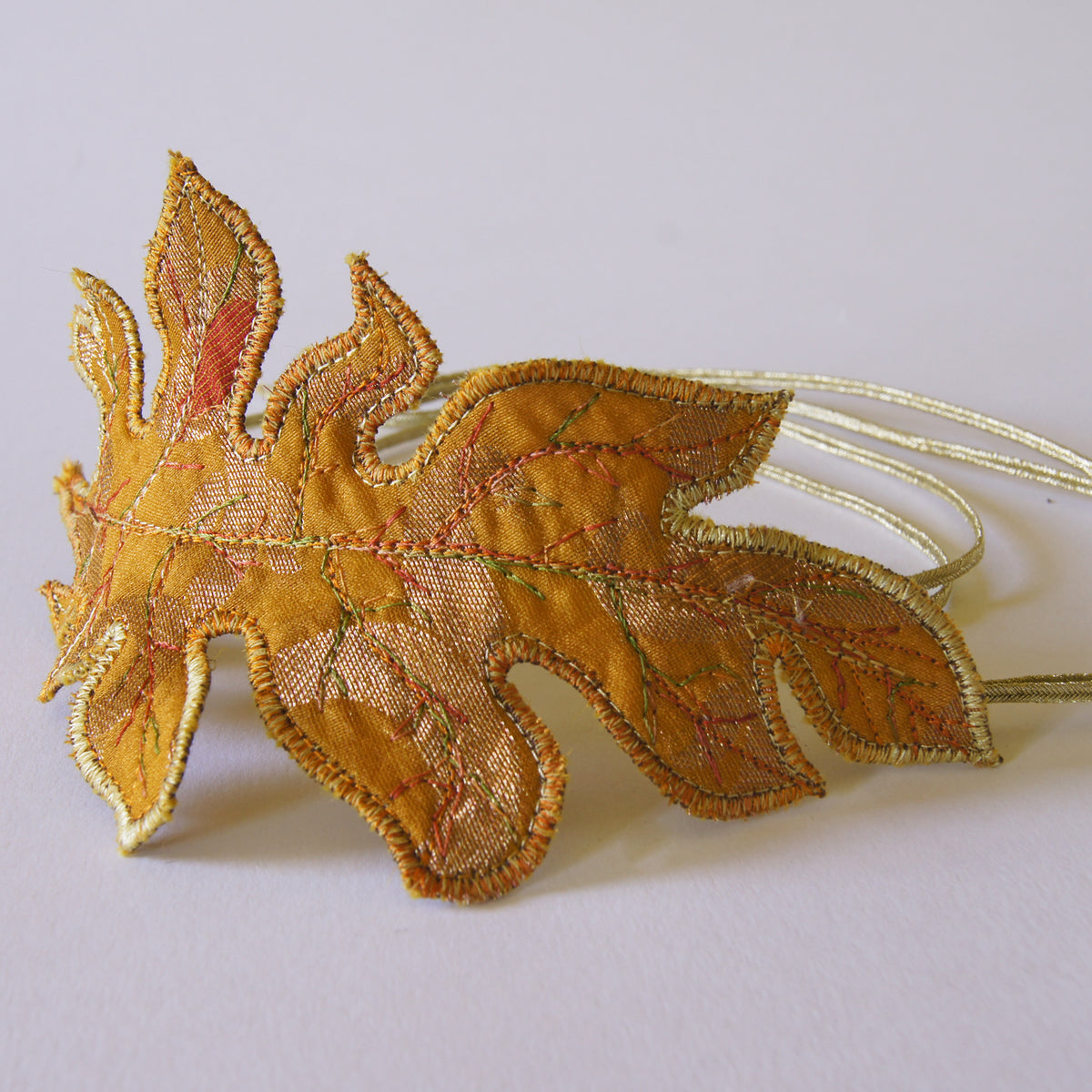 Acanthus Leaf Bun Wrap Botanical Hair Accessory