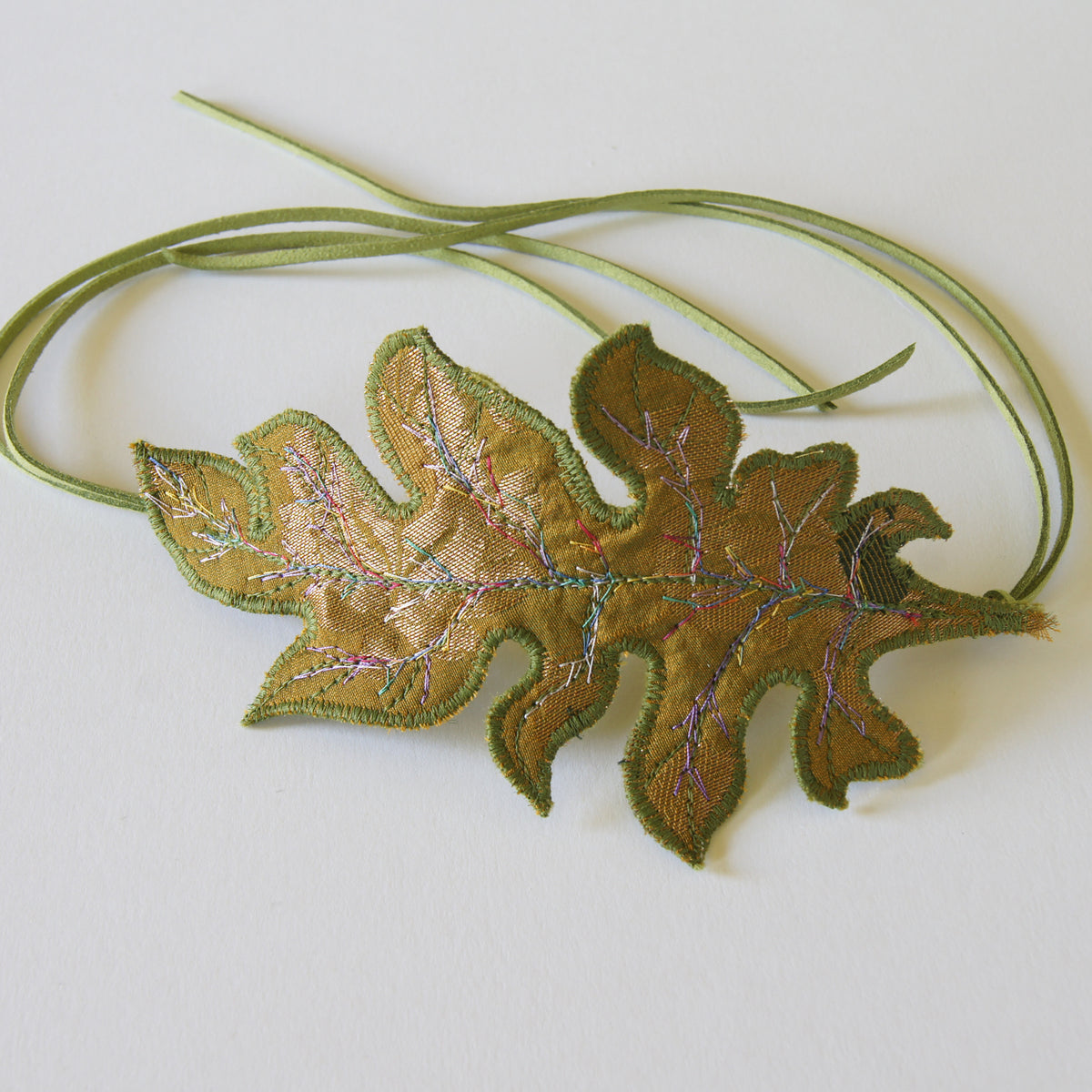 Acanthus Leaf Bun Wrap Botanical Hair Accessory