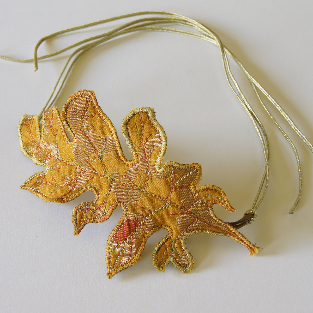 Acanthus Leaf Bun Wrap Botanical Hair Accessory