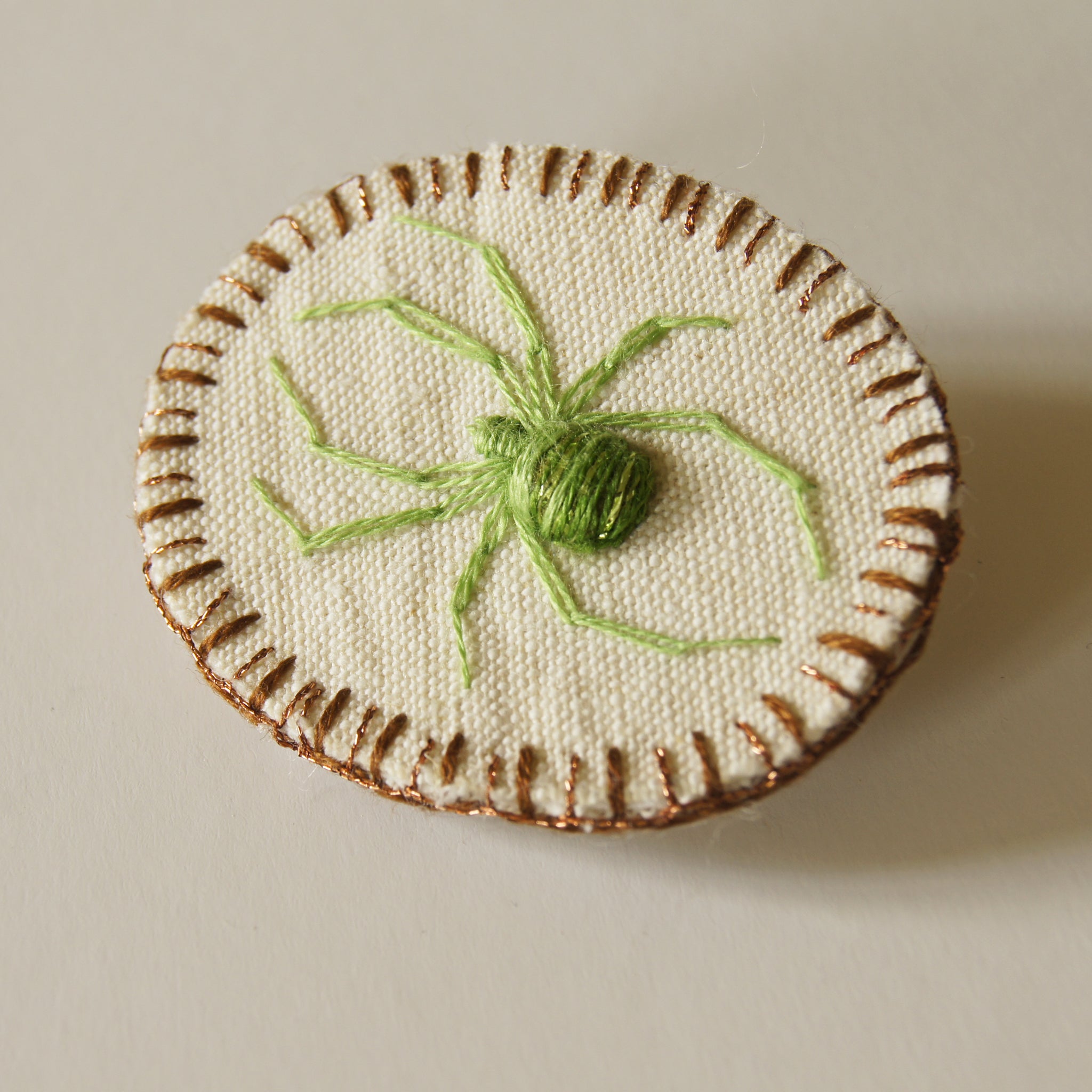 I made a spider brooch from resin and dandelion fluff : r/handmade
