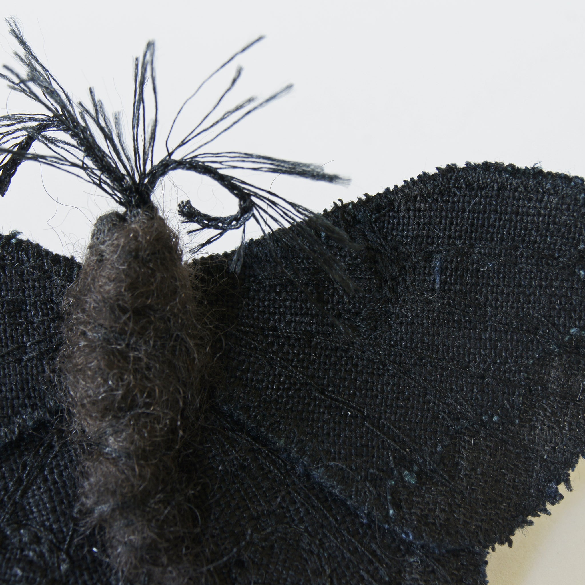 Avenie Luna Moth Cream And Black Small Acrylic Tray - Deny Designs