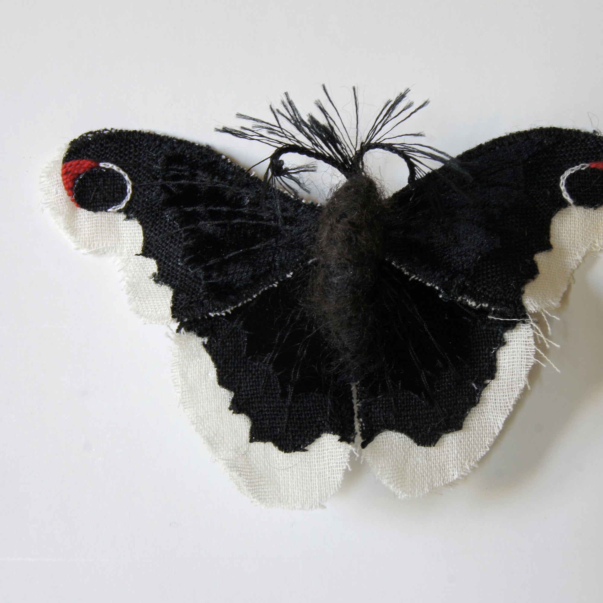 Promethea Silkmoth Brooch Created in Collaboration with Nuit Clothing Atelier