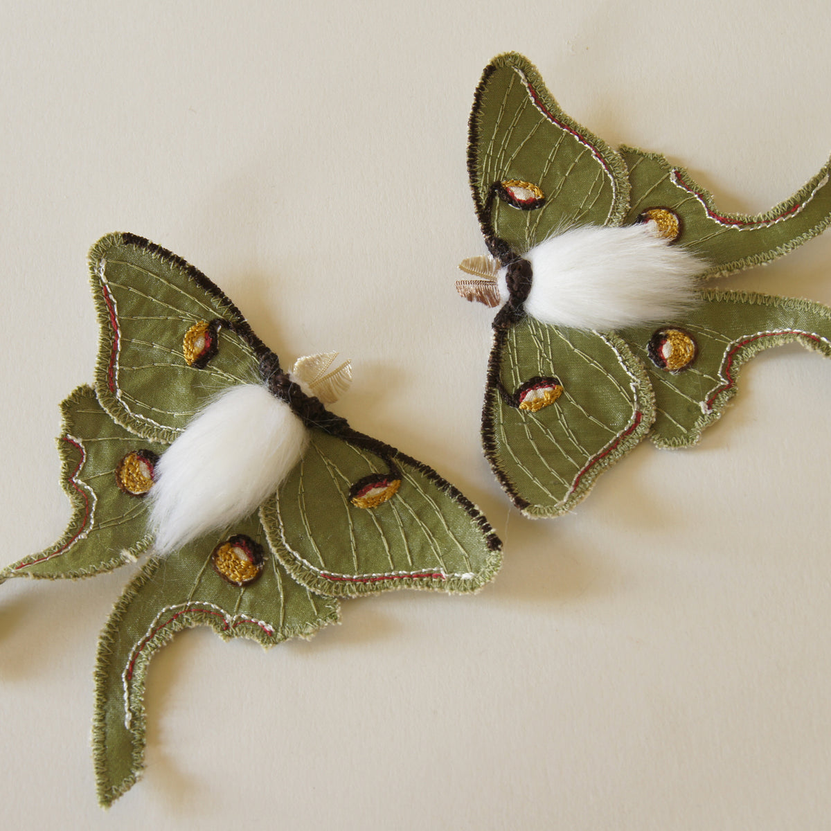 Luna Moth Brooch Entomology Jewelry Last one